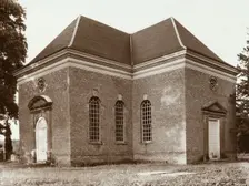 Christ Church, Kilmarnock vicinity, Lancaster County, Virginia, between c1930 and 1939. Creator: Frances Benjamin Johnston
