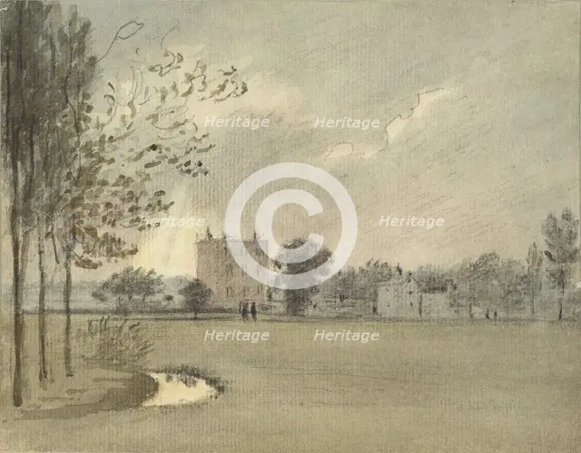 Christ Church Meadows, 6 May 1788. Artist: John Baptist Malchair.