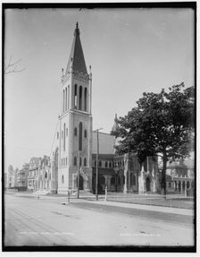Christ Church, New Orleans, between 1890 and 1901. Creator: Unknown