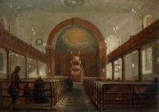 Christ Church New Street, 1840-1860. Creator: Unknown