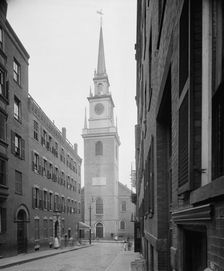 Christ Church (Old North), Boston, Mass., c.between 1910 and 1920. Creator: Unknown