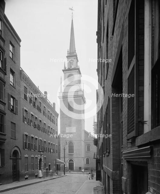 Christ Church (Old North), Boston, Mass., c.between 1910 and 1920. Creator: Unknown.