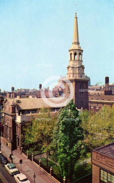 Christ Church, Philadelphia, Pennsylvania, USA, 1955. Artist: Unknown