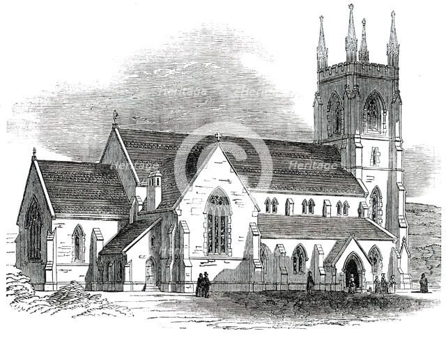 Christ Church, Pitsmoor, Sheffield, 1850. Creator: Unknown.