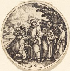 Christ Consoling the Centurion. Creator: Master I. B.