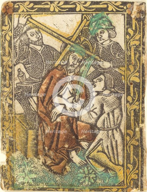 Christ Crowned with Thorns, 1460/1480. Creator: Master of the Borders with the Four Fathers of the Church.