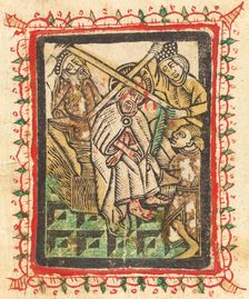 Christ Crowned with Thorns, 1470/1480. Creator: Workshop of the Master of the Aachen Madonna