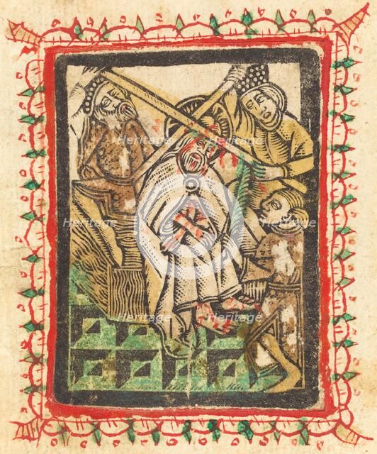 Christ Crowned with Thorns, 1470/1480. Creator: Workshop of the Master of the Aachen Madonna.