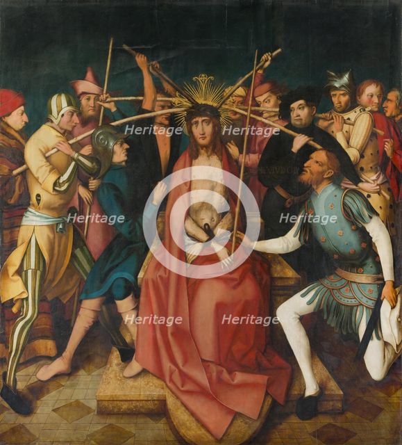 Christ Crowned with Thorns, 1501. Creators: Hans Holbein the Elder, Jesus Christ.