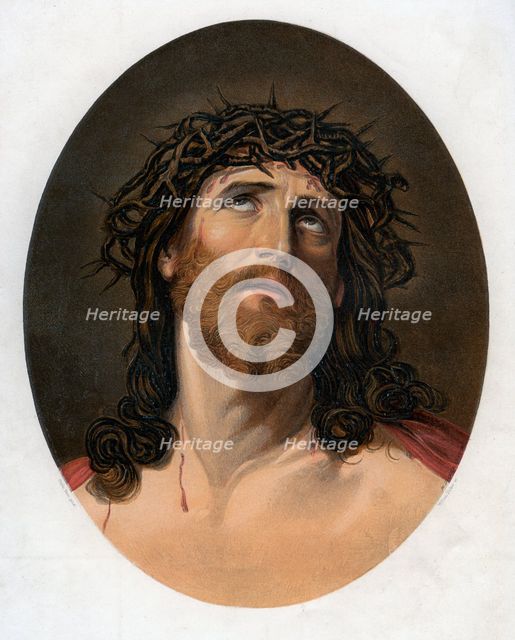 Christ Crowned with Thorns, 19th century.Artist: William Dickes