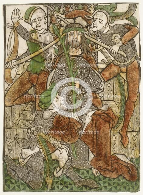 Christ Crowned with Thorns, ca. 1470-80. Creator: Master of Jesus in Bethany.