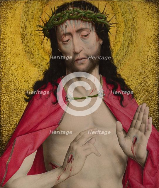 Christ Crowned with Thorns, ca 1470. Artist: Bouts, Dirk (1410/20-1475)