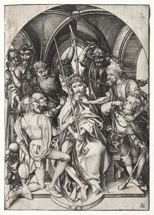 Christ Crowned with Thorns. Creator: Martin Schongauer (German, c.1450-1491)