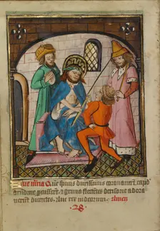Christ Crowned with Thorns, about 1480-1490. Creator: Unknown