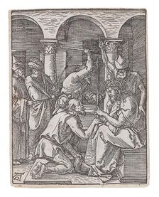 Christ Crowned with Thorns, from the series "The Small Passion", ca 1509-1511. Creator: Dürer, Albrecht (1471-1528)