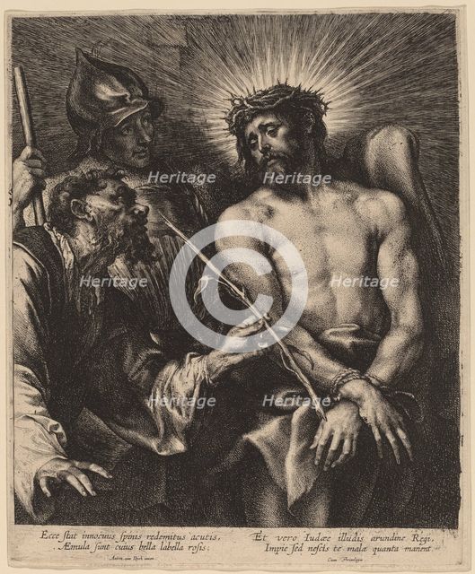 Christ Crowned with Thorns, probably 1630. Creator: Anthony van Dyck.