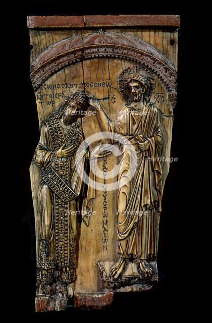 'Christ crowning Emperor Constantine VII', 945. Artist: Unknown