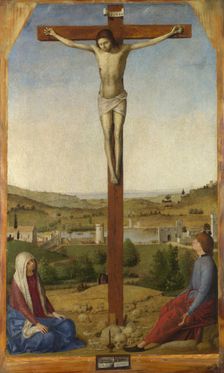 Christ Crucified, 1475. Artist: Antonello da Messina (ca 1430-1479)