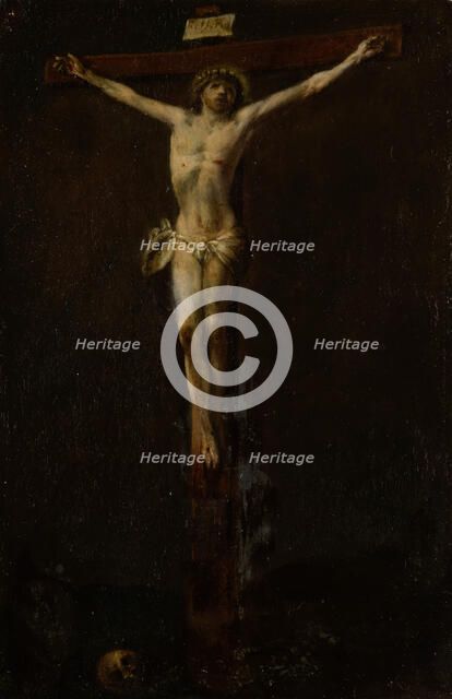 Christ Crucified, (1650-1750?). Creator: Unknown.