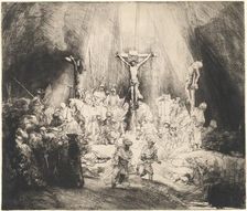 Christ Crucified between the Two Thieves (The Three Crosses), 1653. Creator: Rembrandt Harmensz van Rijn
