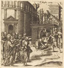 Christ Denounces the Scribes and Pharisees, probably c. 1576/1580. Creator: Leonard Gaultier