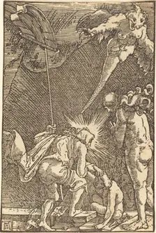 Christ Descending into Hell, c. 1513. Creator: Albrecht Altdorfer