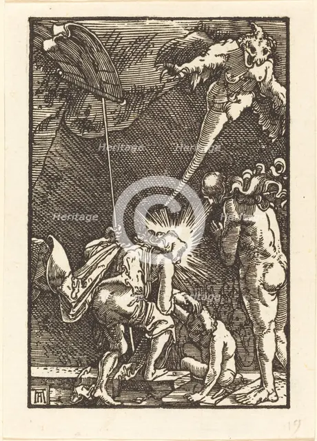 Christ Descending into Hell, c. 1513. Creator: Albrecht Altdorfer.