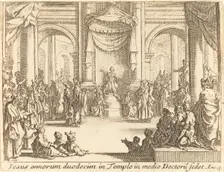 Christ Disputing with the Doctors, 1635. Creator: Jacques Callot