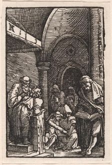 Christ Disputing with the Doctors, c. 1513. Creator: Albrecht Altdorfer
