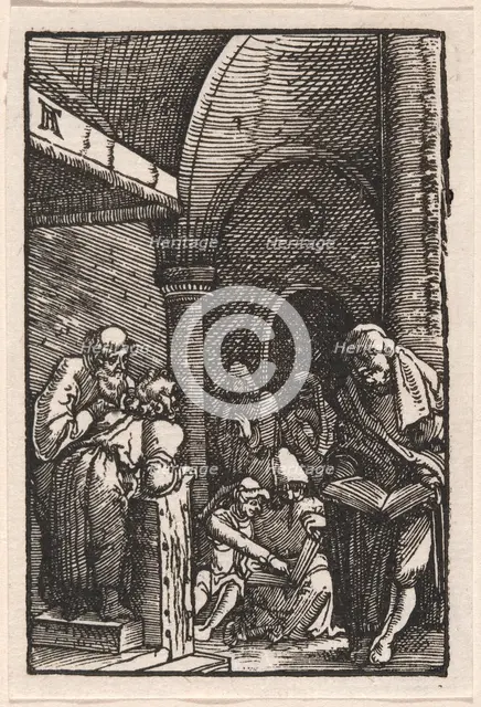 Christ Disputing with the Doctors, c. 1513. Creator: Albrecht Altdorfer.