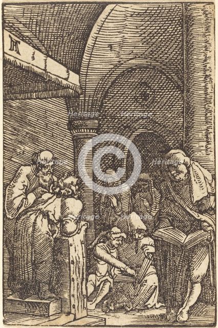 Christ Disputing with the Doctors, c. 1513. Creator: Albrecht Altdorfer.