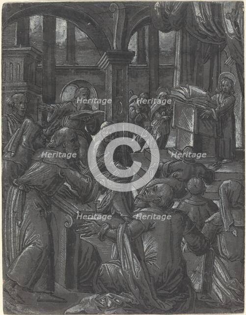 Christ Disputing with the Doctors, c. 1600. Creator: Unknown.