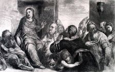Christ Disputing with the Doctors in the Temple, 1826. Creator: Andrew Geddes