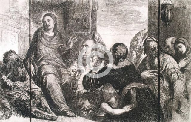 Christ Disputing with the Doctors in the Temple, c1821. Creator: Andrew Geddes.