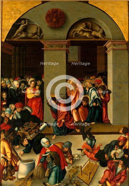 Christ Driving the Money Changers from the Temple, c. 1510.