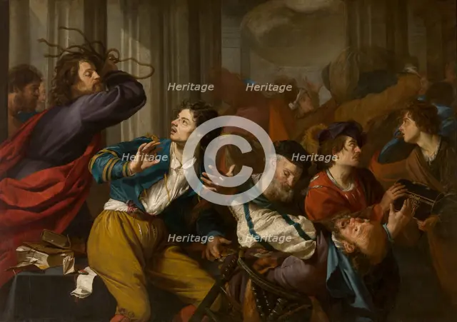 Christ Driving the Money-changers from the Temple. Creator: Theodoor Rombouts.