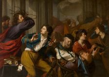 Christ Driving the Money-changers from the Temple. Creator: Theodoor Rombouts