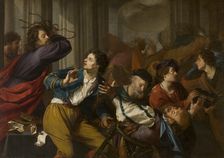 Christ Driving the Money-changers from the Temple. Creator: Theodoor Rombouts