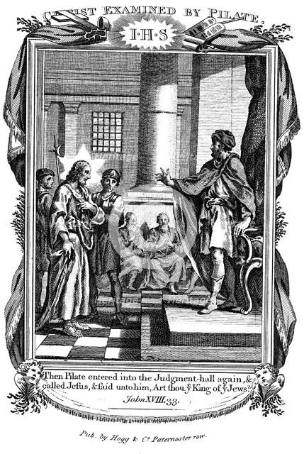'Christ Examined by Pilate', c1808. Artist: Unknown