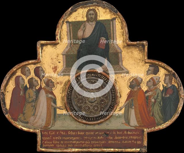 Christ Enthroned with Saints, ca. 1325. Creator: Bernardo Daddi.