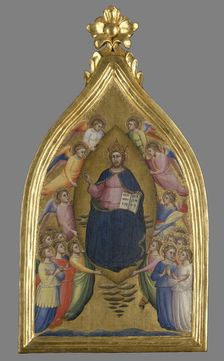 Christ Enthroned Within a Mandorla, between 1360-1370. Creator: Mariotto di Nardo