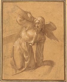 Christ Falling under the Cross. Creator: Salviati, Francesco, follower of