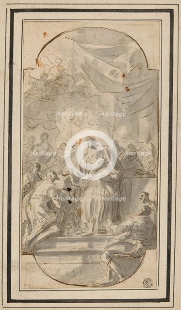 Christ Giving Communion (The Institution of the Eucharist), n.d. Creator: Domenico Mondo.