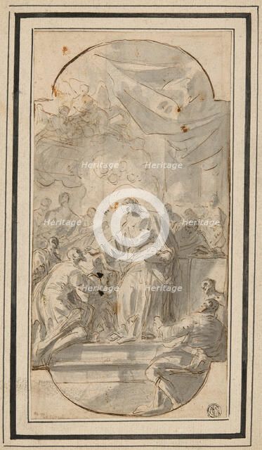 Christ Giving Communion (The Institution of the Eucharist), n.d. Creator: Domenico Mondo.