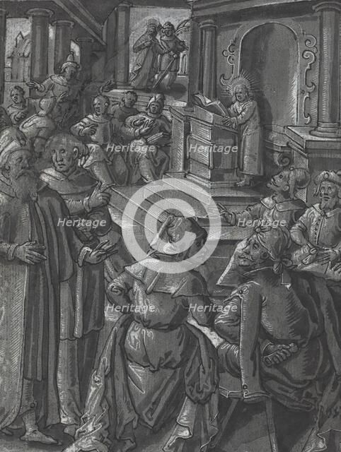 Christ Healing the Lame [verso], c. 1600. Creator: Unknown.