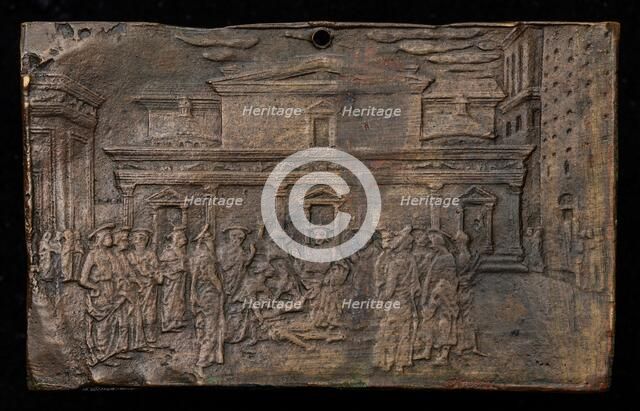 Christ Healing the Possessed Boy, c. 1450/1460. Creator: Unknown.