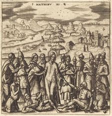 Christ Healing the Sick, probably c. 1576/1580. Creator: Leonard Gaultier