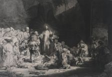 Christ healing the sick ('The hundred guilder print'), 1775. Creator: William Baillie