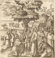 Christ Heals a Sick Woman, probably c. 1576/1580. Creator: Leonard Gaultier
