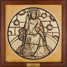 Christ in Majesty, 1861. Creator: Sir Edward Coley Burne-Jones